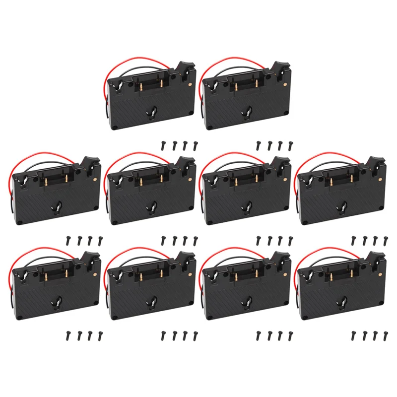 

10X Gold Mount Battery Camera Adapter Plate For Panasonic Camcorder Power B-Tap Anton Bauer Battery-AB01