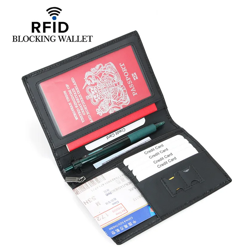 Новая сумка для паспорта с Rfid-защитой