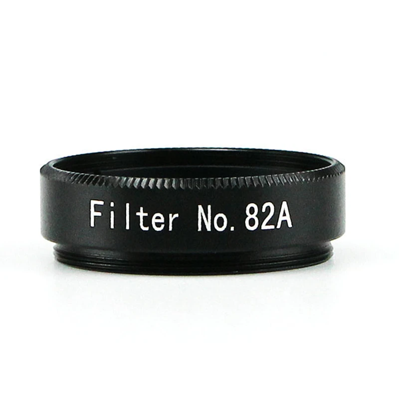 Agnicy Nighthawk Series 1.25 Inches 31.7mm NO.82A with Optical Glass M28*0.6mm Blue Color Telescope Blue Nebula Filter