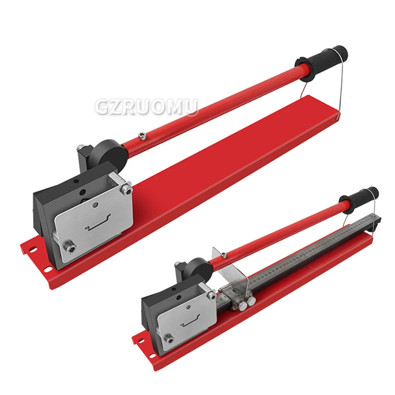 C45 Multifuntional Din Rail Cutter DZ47 Rail Cutting Tool Easy Cut With Measure Gauge Double Wire Guide Cutting Machine