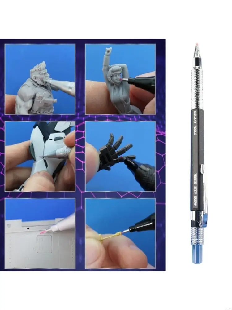 CORA Ergonomic Plastic Grinding Pen For Comfortable Use In Model Making And Technical Drawing Use Multipurpose Grinding Pen