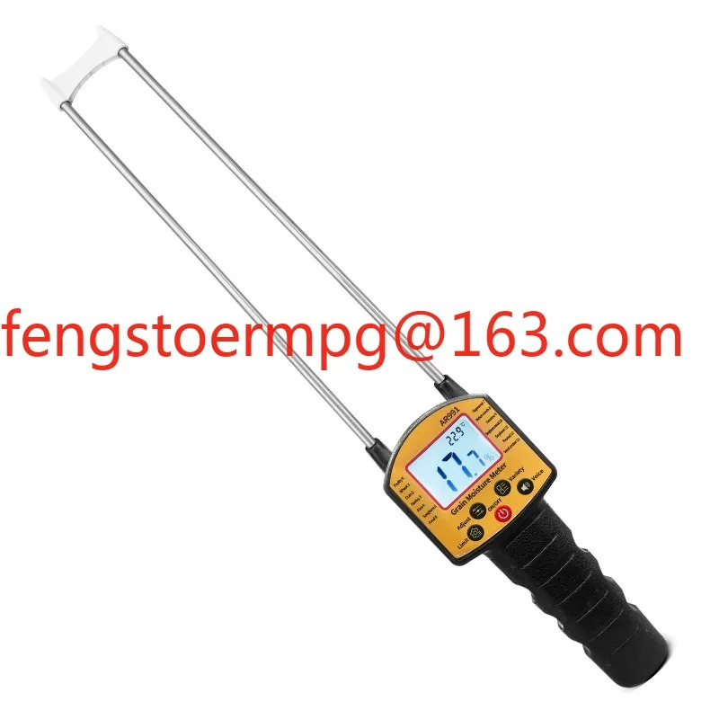AR991 Grain Moisture Meter Grain Rice Moisture Content Corn Wheat Soybean Moisture Meter Intelligent and Accurate