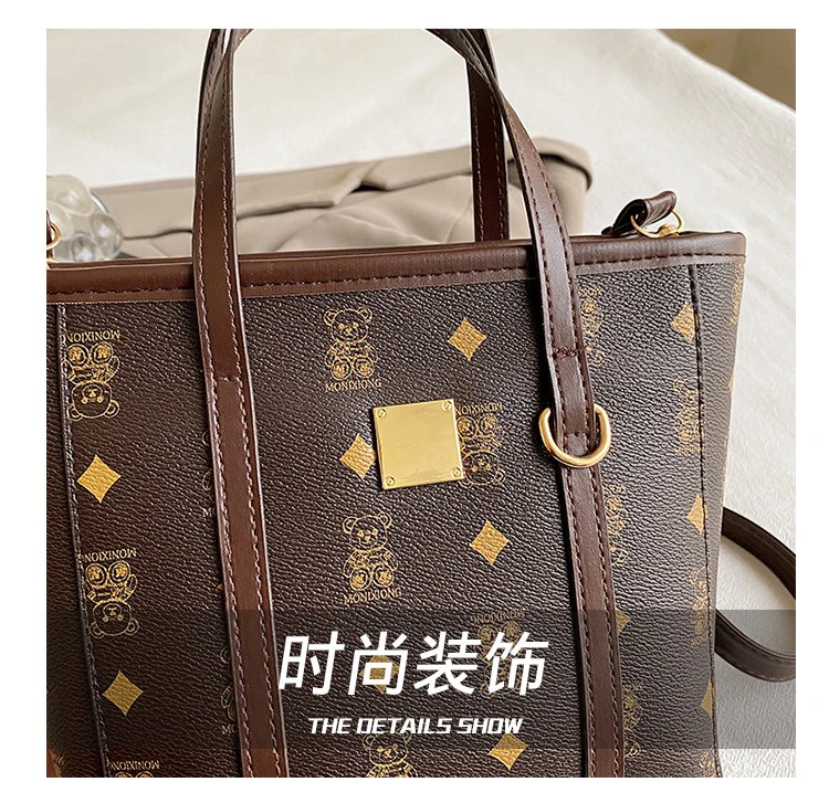 Elegante Retro-Mode Bucket Bag für Damen Einzigartiges Nischendesign Stilvolle Trendige Schultertasche für den Büroweg 2025 – Detail 14