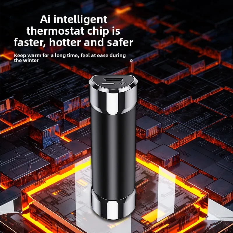 2025 New magnetic hand warmer, split power bank, 2-in-1 portable hand warmer