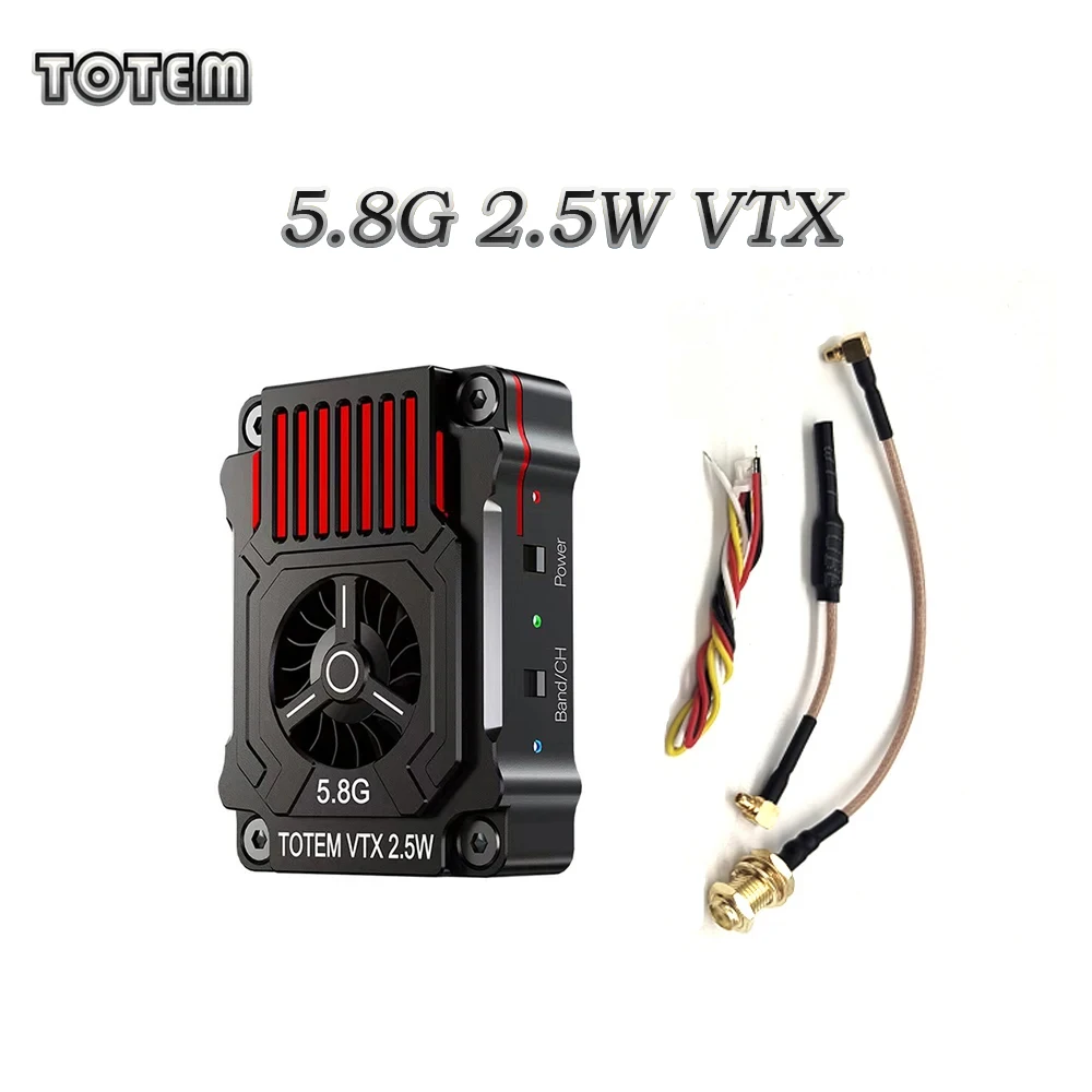 

TOTEM 5.8G 2.5W 25mW 2500mW VTX Video Transmitter for FPV Traverser, Fixed Wing