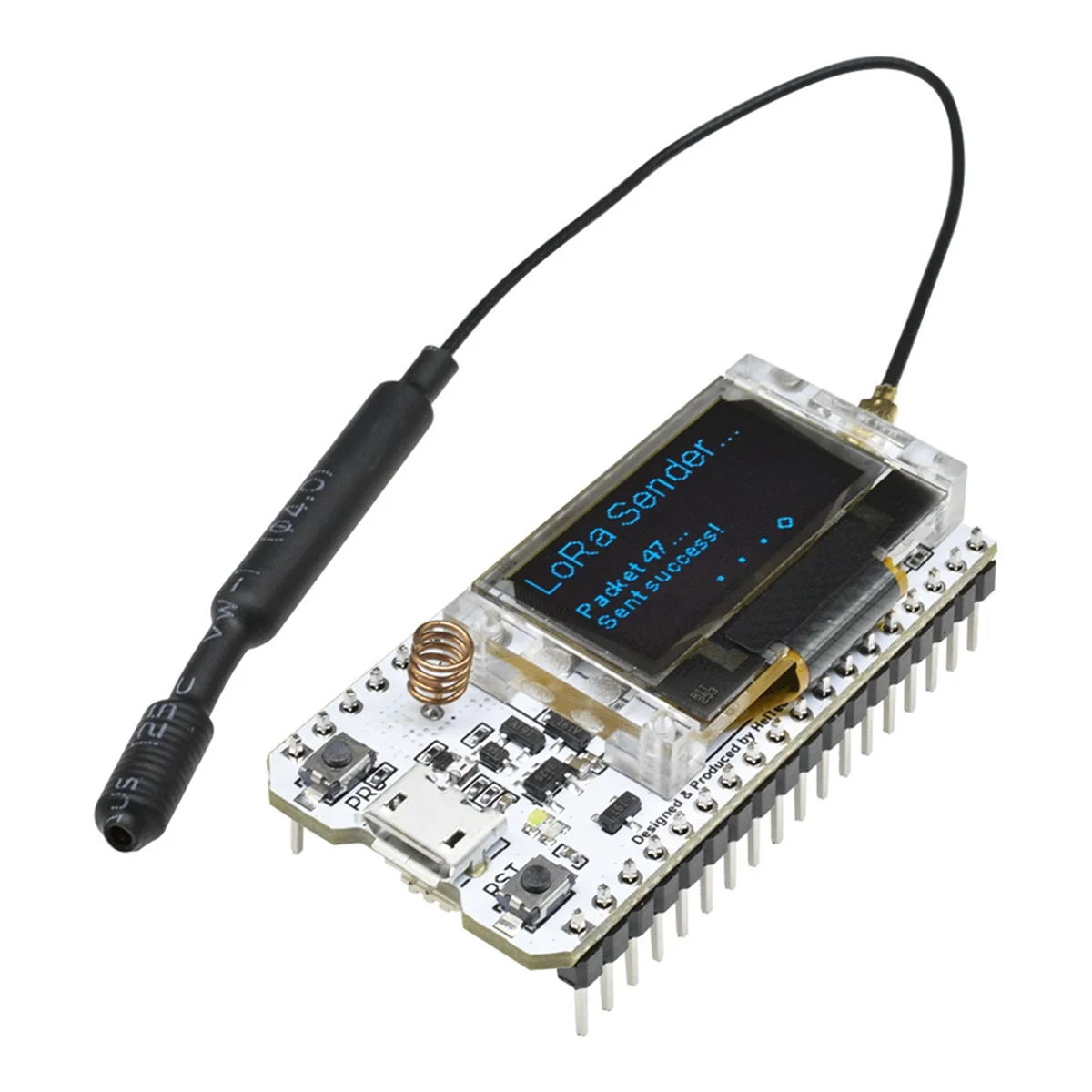 

【Цефер!】SX1276 0,96 OLED ESP32 WIFI Bluetooth Макетная плата LoRa Node 868-915 МГц Многофункциональный портативный универсальный модуль