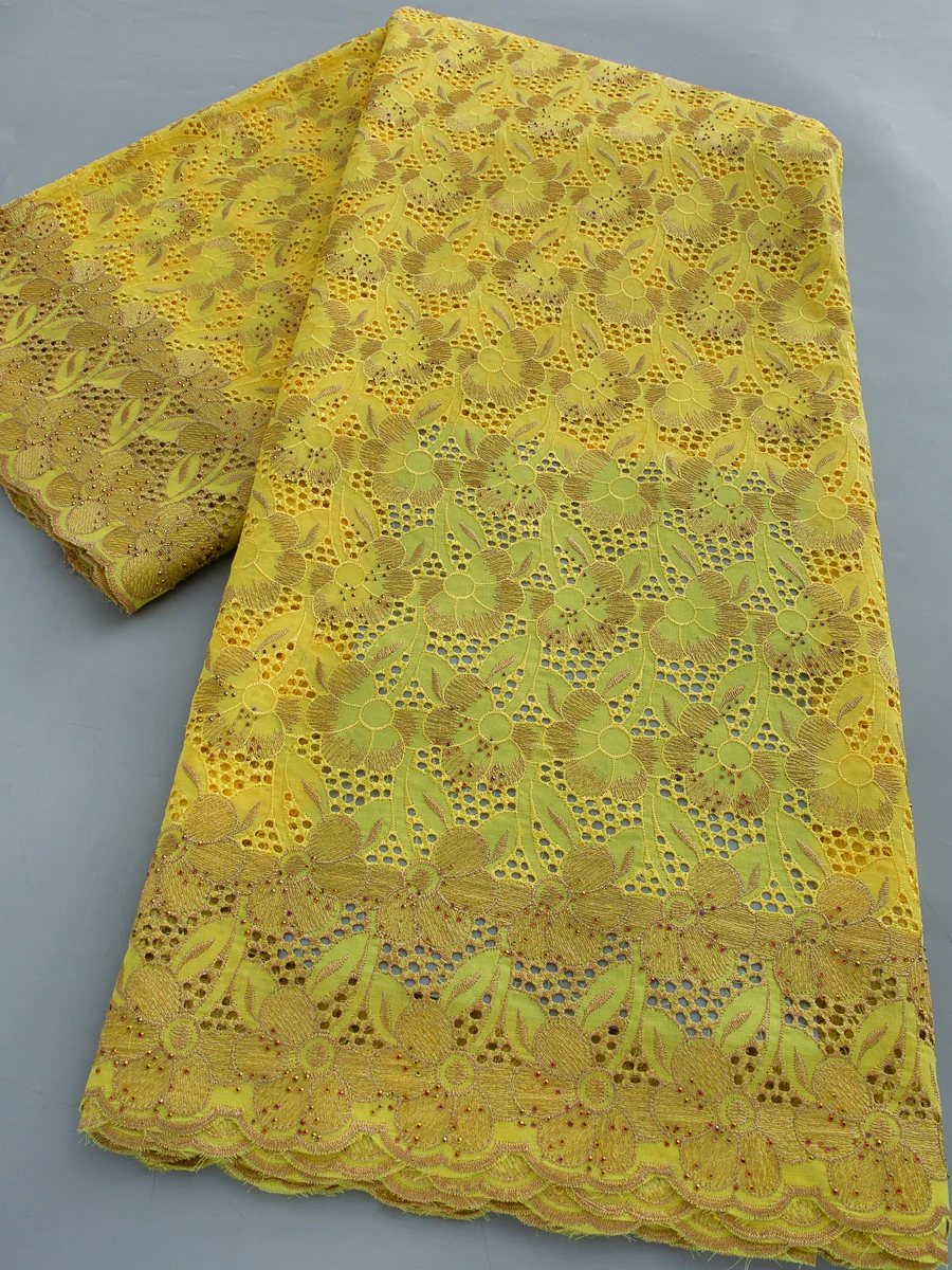 tissu-en-dentelle-suisse-2026-de-luxe-dentelle-africaine-en-coton-de-haute-qualite-5-yards-dentelle-suisse-en-voile-brode-avec-strass-pour-le-nigeria