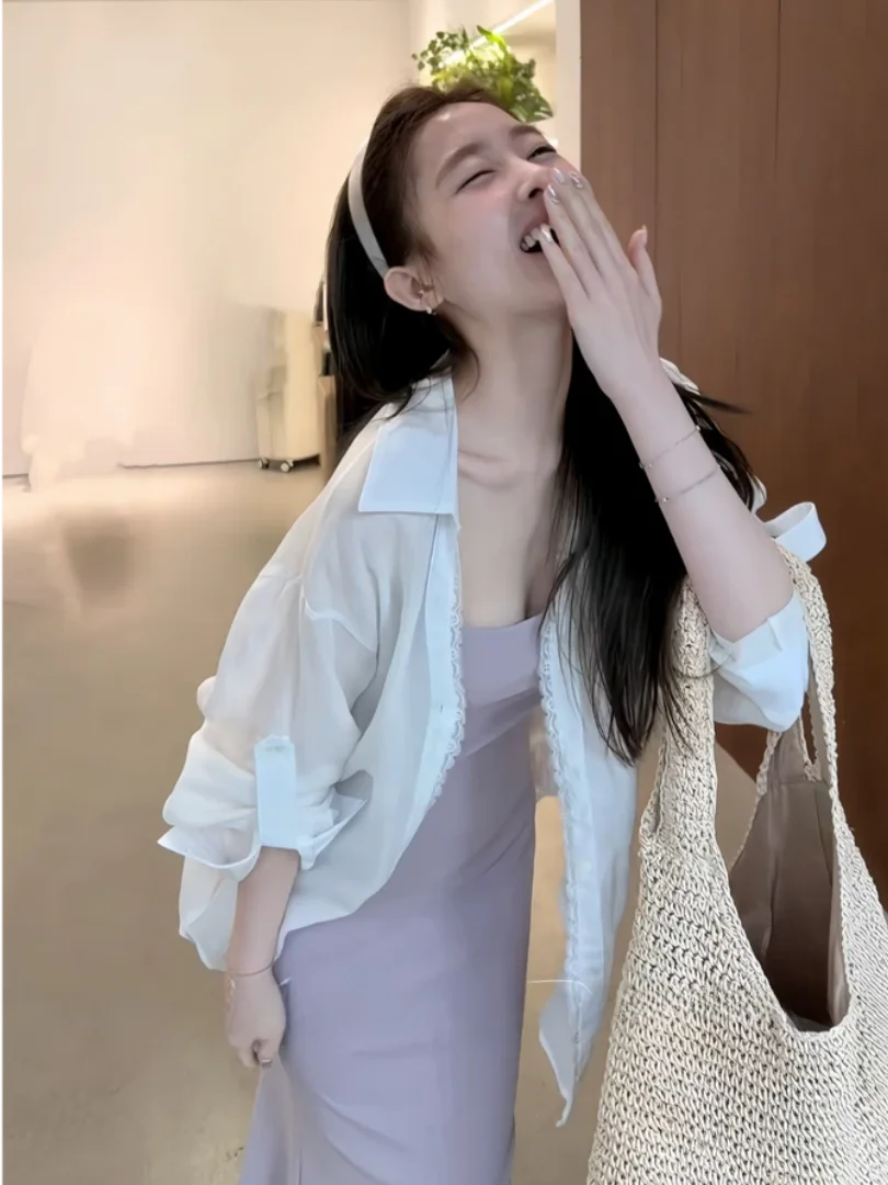 

Элегантное фиолетовое платье-халтер с эффектом похудения, женское, с завышенной талией, юбка-рыбий хвост, дышащее, с длинными рукавами