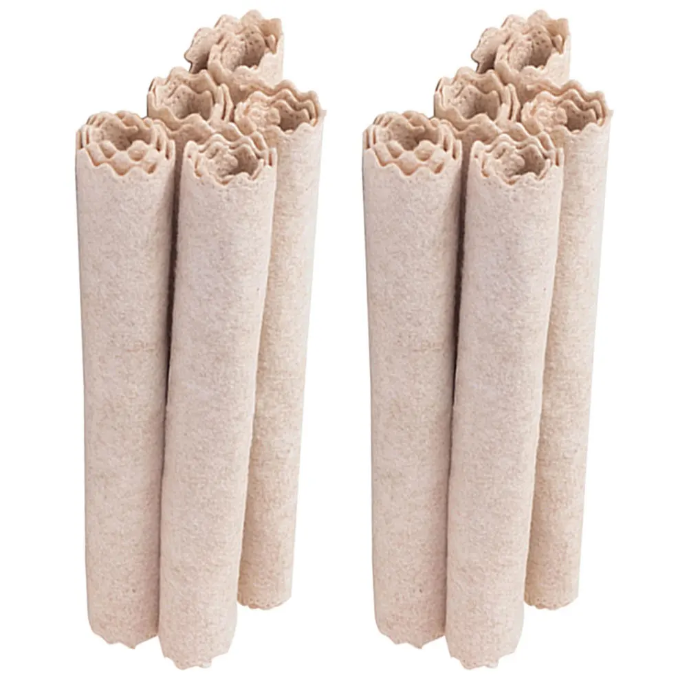 

10Pcs Reusable Dish Towels Kitchen Hand Towels Easy Clean Drying Dish Cloths for Home Use Cutlery Washing Cloths Home