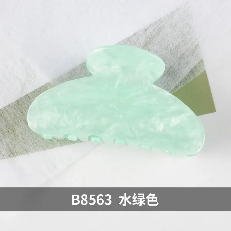 الاكريليك متوسطة مخلب كليب الكورية نمط إكسسوارات الشعر مشبك ذيل حصان أنيق مقاطع الشعر البوهيمي النساء الساخن بيع دبوس الشعر