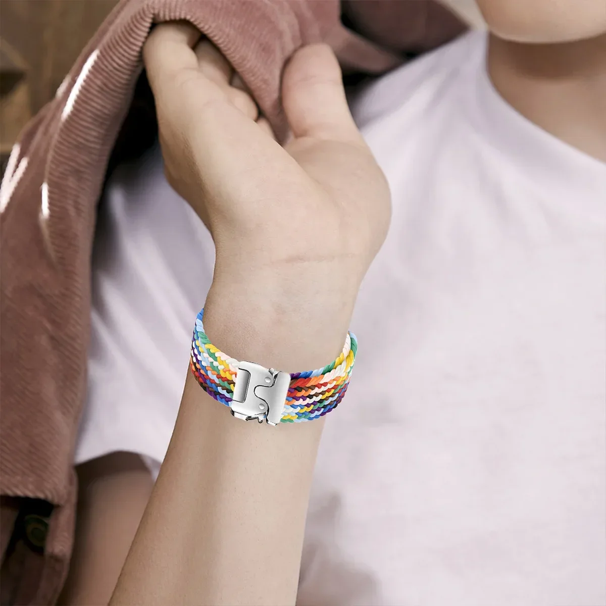 النايلون سولو حلقة حزام ل سوار ساعة أبل الترا 2 49 مللي متر 46 مللي متر 42 مللي متر 45 مللي متر 44 مللي متر المنسوجة سوار ل Iwatch سلسلة 10 9 8 7 6 5 SE 4 3