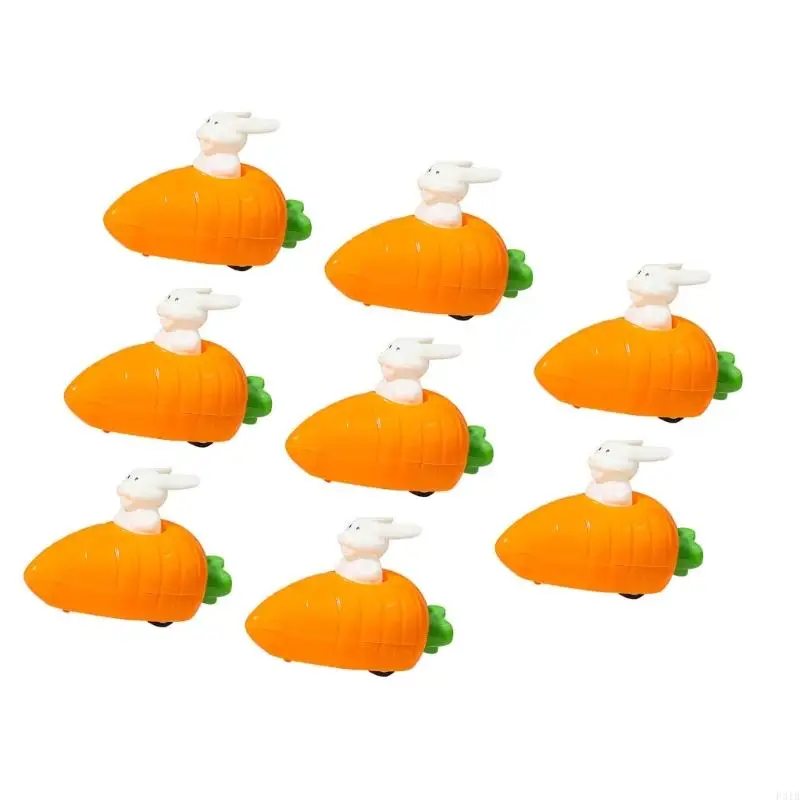 Pasqua adorabile veicolo auto modello cartoon coniglio giocattolo educativo per bambini p31b