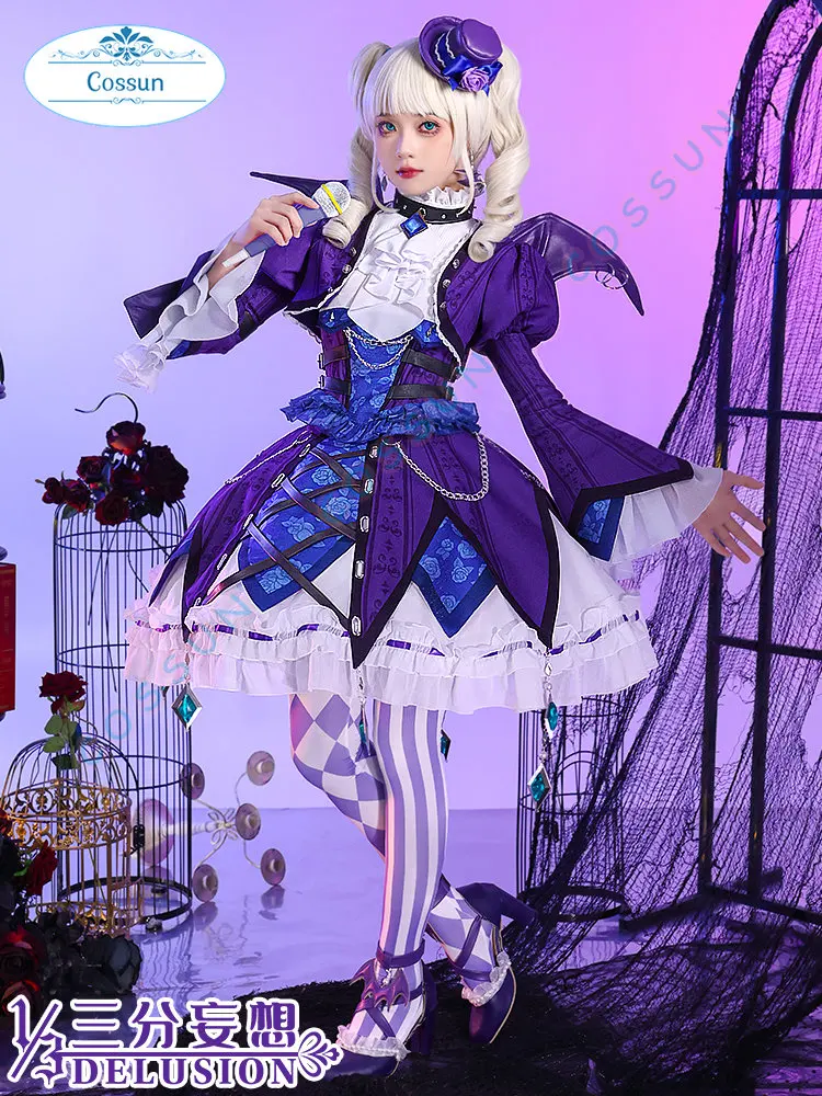 AIKATSU STARS! Todo Yurika Cosplay Costume Halloween Women Free Shipping Anime Game Lolita Dress Sweet Lovely Party Uniform