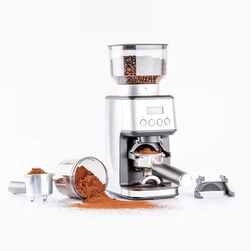 40mm Coffee Grinder Burrs Adjustable Grinding Powder Size Electric Coffee Grinder Easy To Operate Small Coffee Grinder