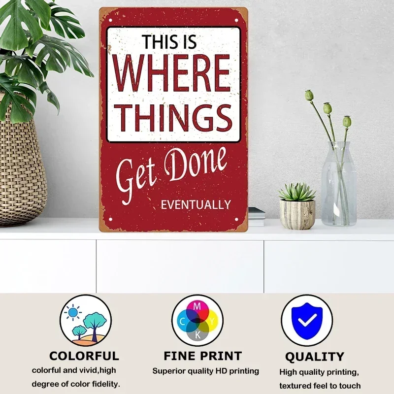 روح الدعابة رسالة معدنية خمر اللوحة الرجعية لوحة ملهمة إقتباس المرحاض تين تسجيل تحذير شعار المنزل مكتب بار 8X12 بوصة ديكور