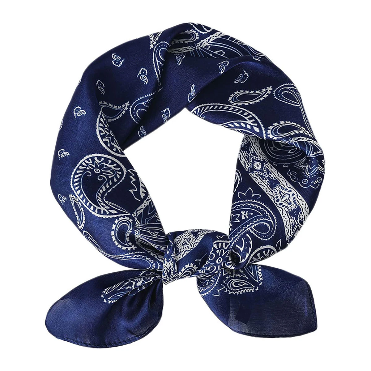 

70cm Small Square Scarf Female Spring And Summer New Professional Small Neckerchief Fashion Temperament Simulation Silk Scarf