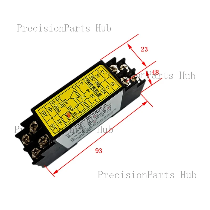 PWM to 0-10V PWM to 0-20mA PWM to 0-5V PWN to 4-10mA Module Analog Module