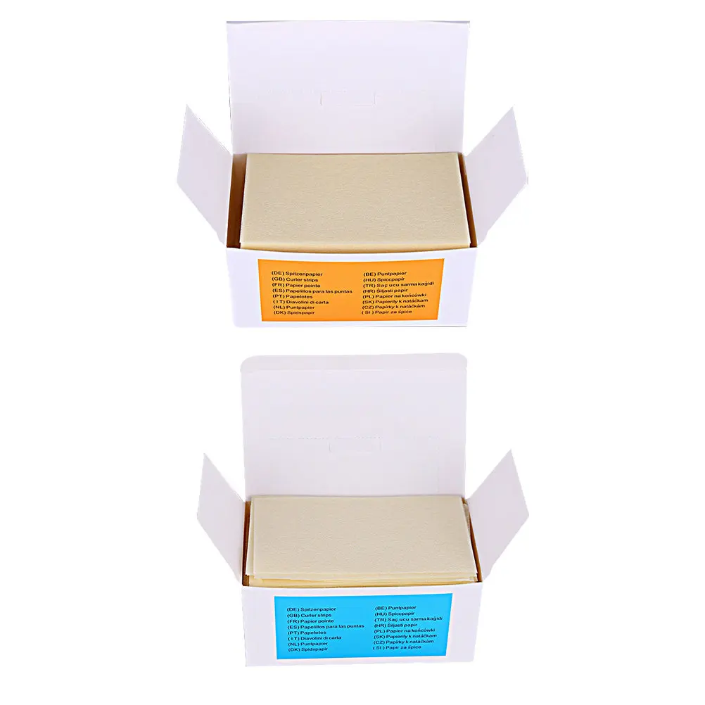 2 Boxes Premium Perm Paper for Hair Curling Perming Tool High Temperature Resistant Water Absorbent Salon Home Use Protective