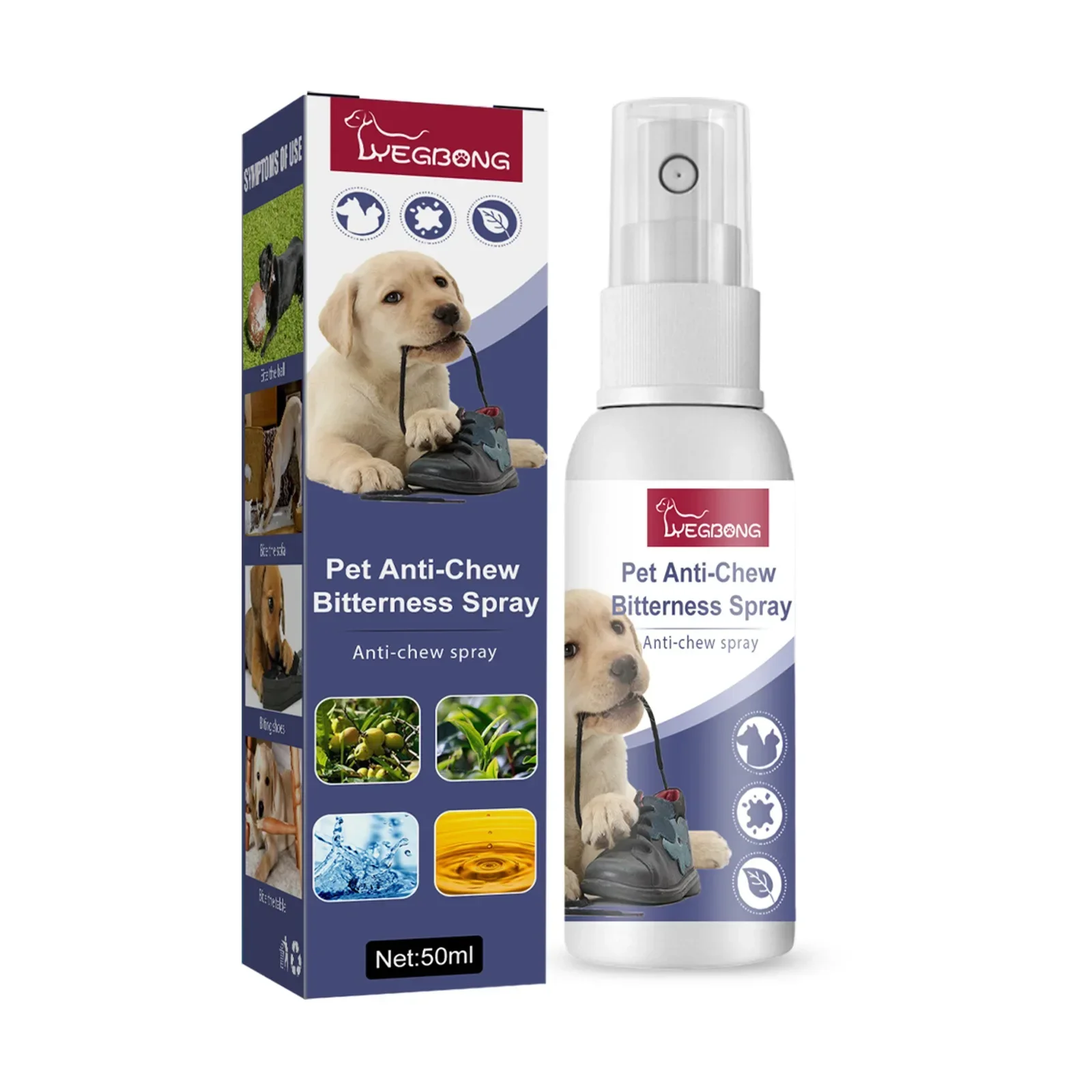 Spray amargo para perros, ayuda de entrenamiento antimascaramiento para dejar de masticar muebles, prevención de arañazos, líquido sin morder para cachorros y gatos, protección