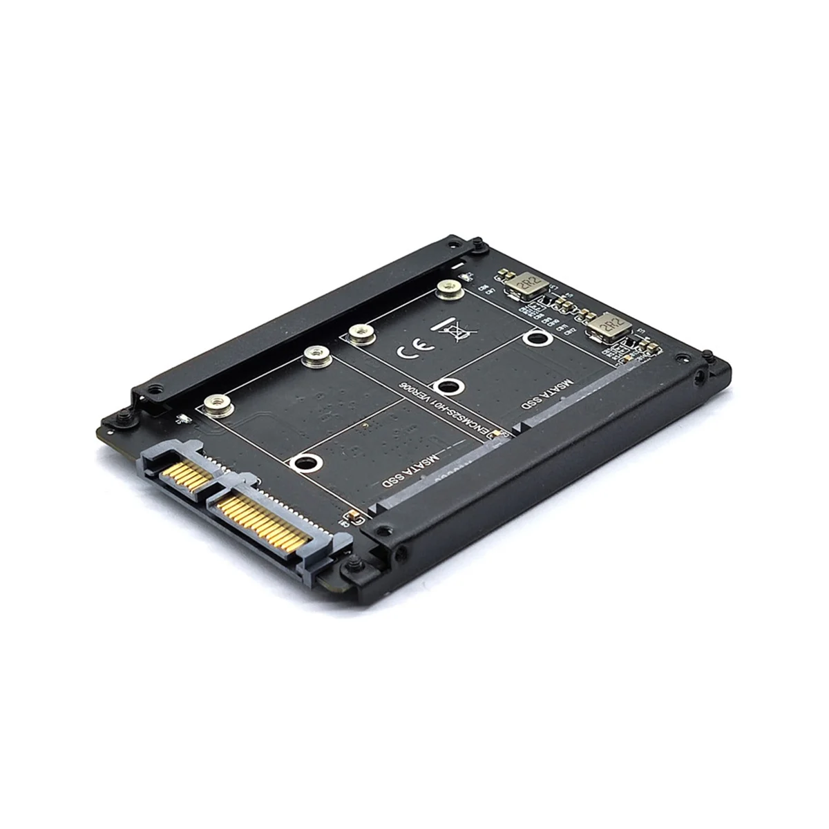 MSATA to SATA3 Adapter Card MSATA to SATA Card MINI SATA SSD Solid State Drive to 6G Interface Conversion Card Adapter