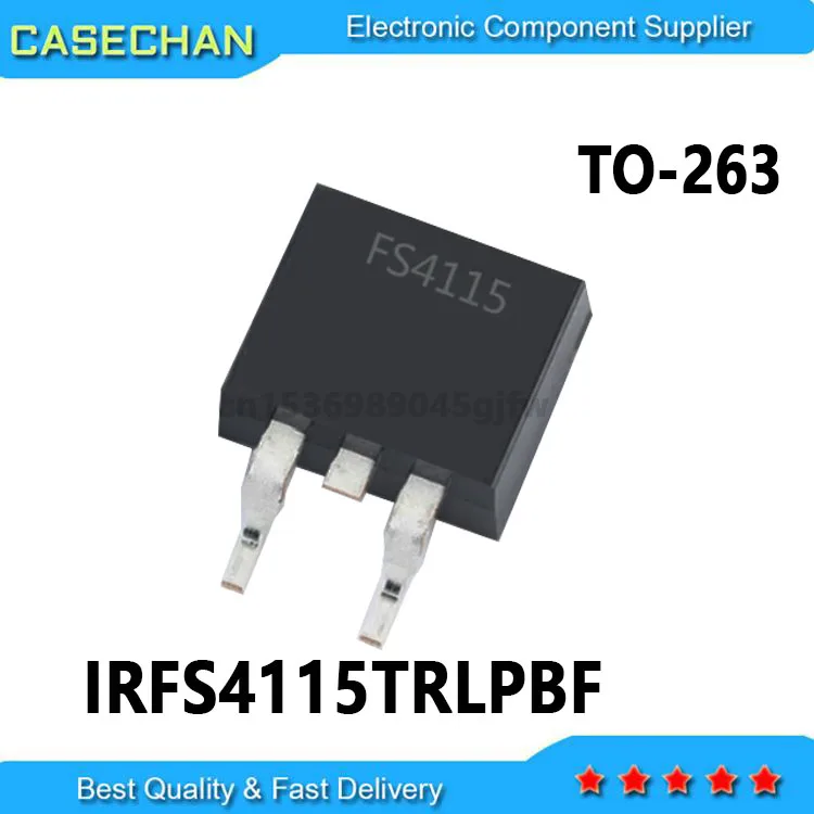   10 Uds IRFS4115 IRFS4115PBF IRFS4115TRLPBF TO-263 D2APK 100%