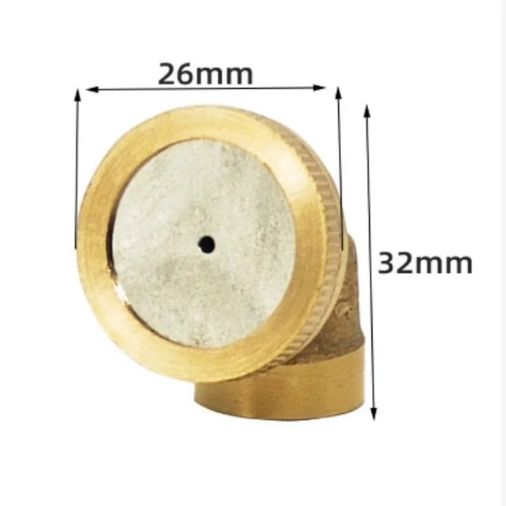 Copper Irrigation Tip Supporting Efficient Water Application in Drip Supplement Fogging and Humidity Control Setups