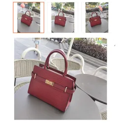 Borsa a tracolla a catena di moda di lusso borsa da mamma in vera pelle da donna di mezza età 2023 borsa tote femminile versatile di moda