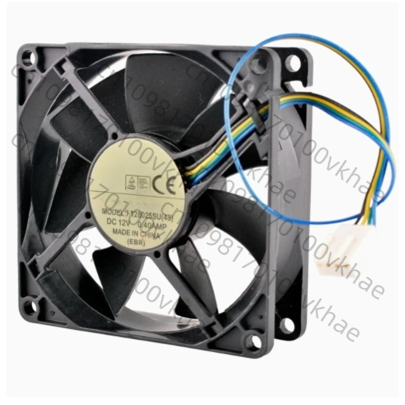 F128025SU 8 см 8025 12 В 0,40 А ШИМ-контроль с температурой, большой объем воздуха, корпус, вентилятор радиатора процессора