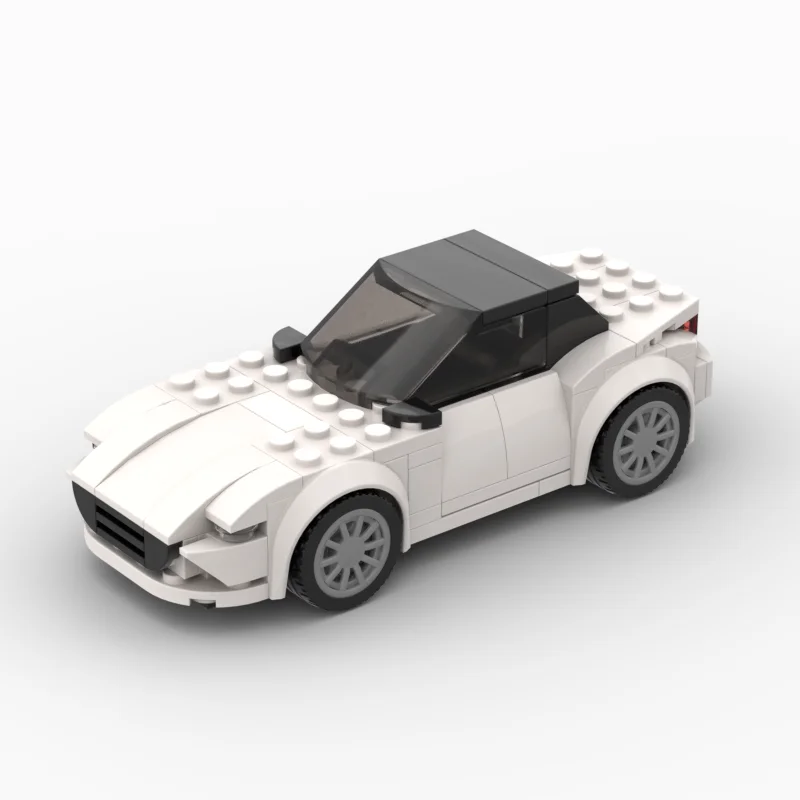 

Набор игрушечных моделей автомобилей из строительных блоков MOC в виде креативного праздничного подарка для мальчиков, набор игрушек для сборки на день рождения