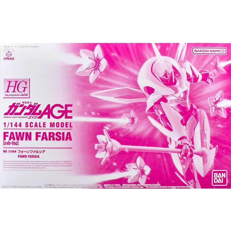 BANDAI Original AGE HG Limited Edition Van Farcia 1/144 Anime Action-figuren Spielzeug für Jungen Sammlerstücke Geschenke Ornamente Modelle
