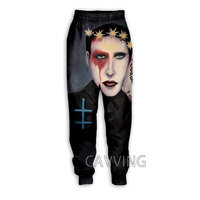 New Fashion 3D Print  Marilyn Manson  Casual Pants Sports Sweatpants Straight Pants  Sweatpants Jogging Pants Trousers   P03