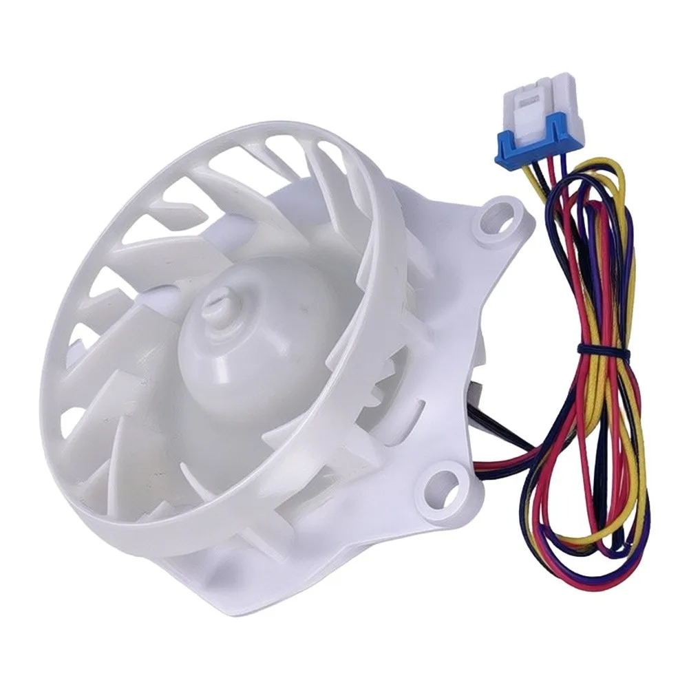 DC12V Fan Motor Intended for Refrigerator Cooling Applications Where Stable Voltage Input and Consistent Rotation Are Required