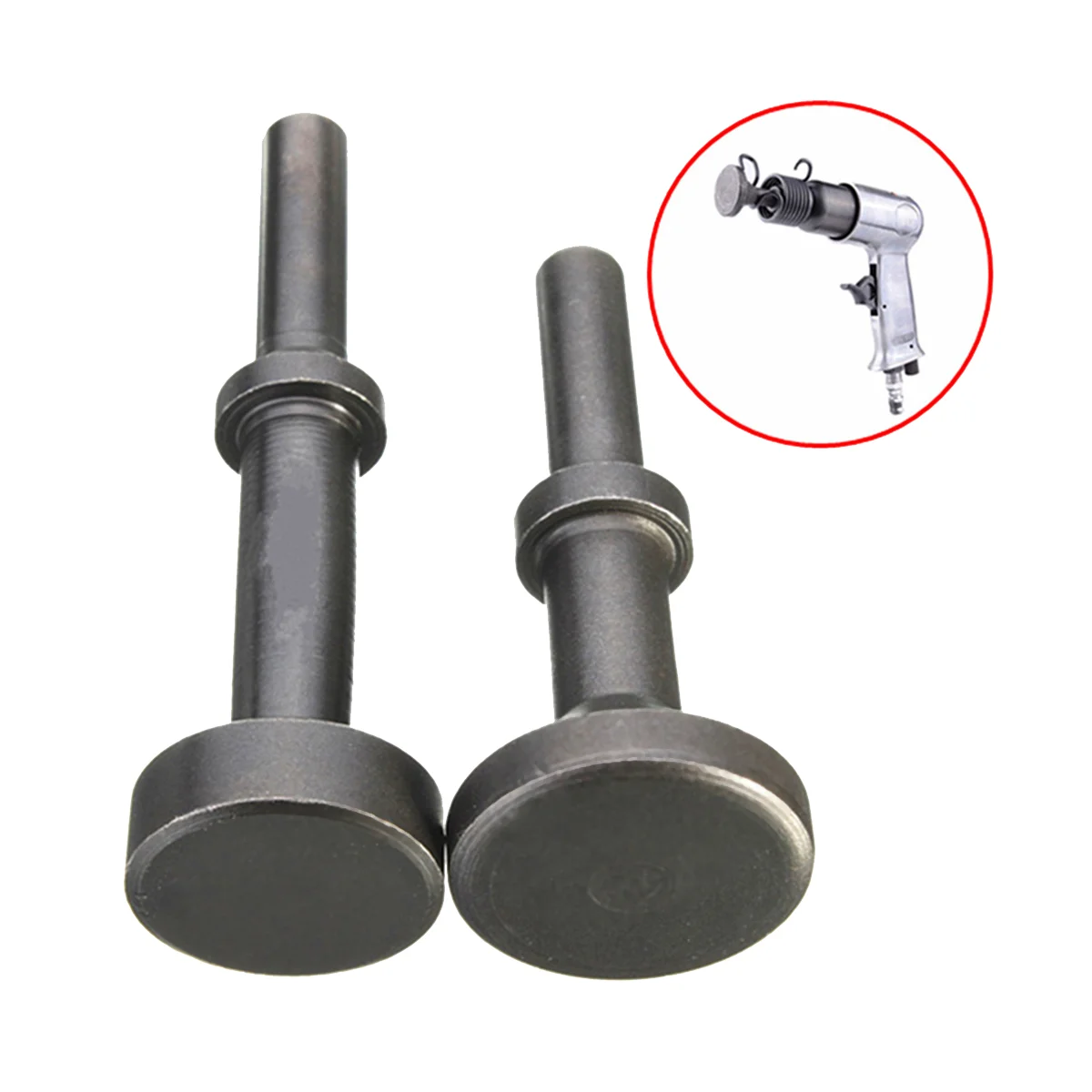 2 pz 80mm/100mm pala martello acciaio levigante alberi pneumatici martello pneumatico utensili elettrici Set di punte strumento di lunghezza estesa