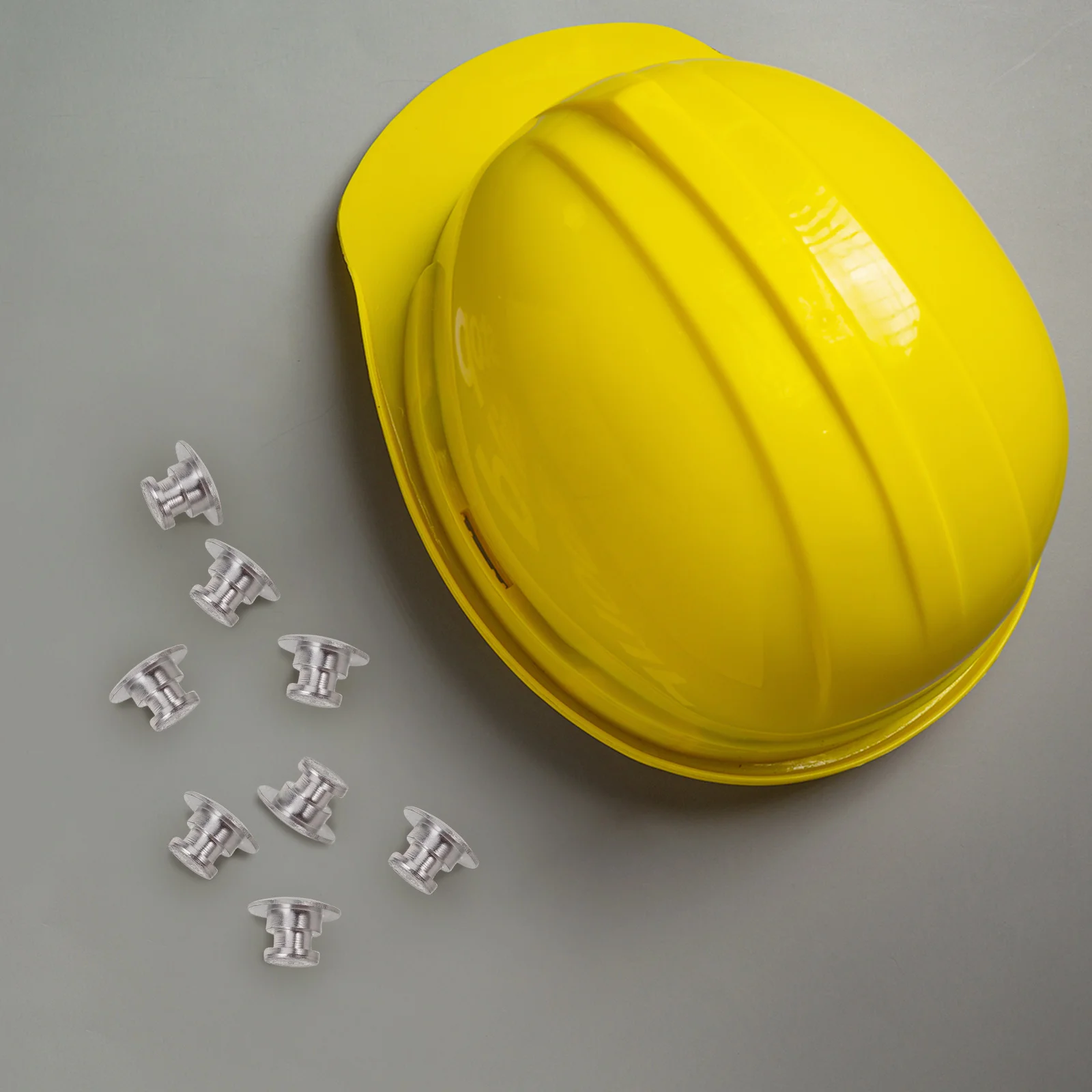

8 Pcs Hard Hat Accessories Construction Liner Safety Visor Screws Hardhat Buckle
