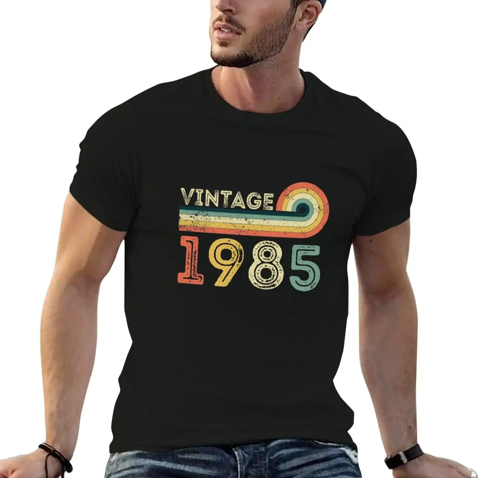 

Vintage 1985 36th Birthday - Born in 1985 T-Shirt vintage plus size clothes graphic t shirts heavyweights men clothes