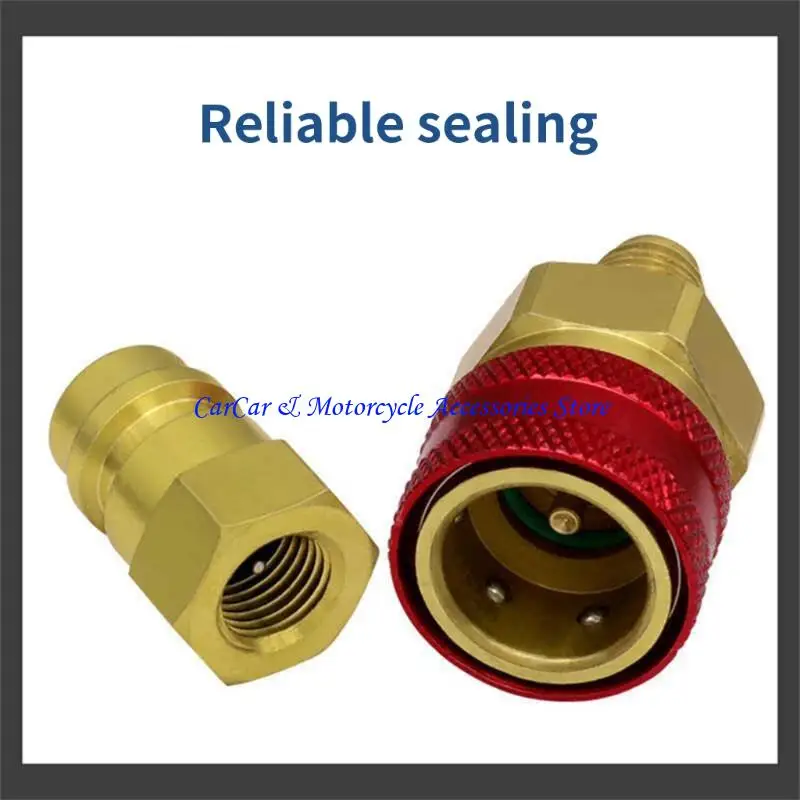 G5AD R1234YF إلى R134A مقرن سريع محول موصل تركيب R1234YF مقرنات سريعة #3