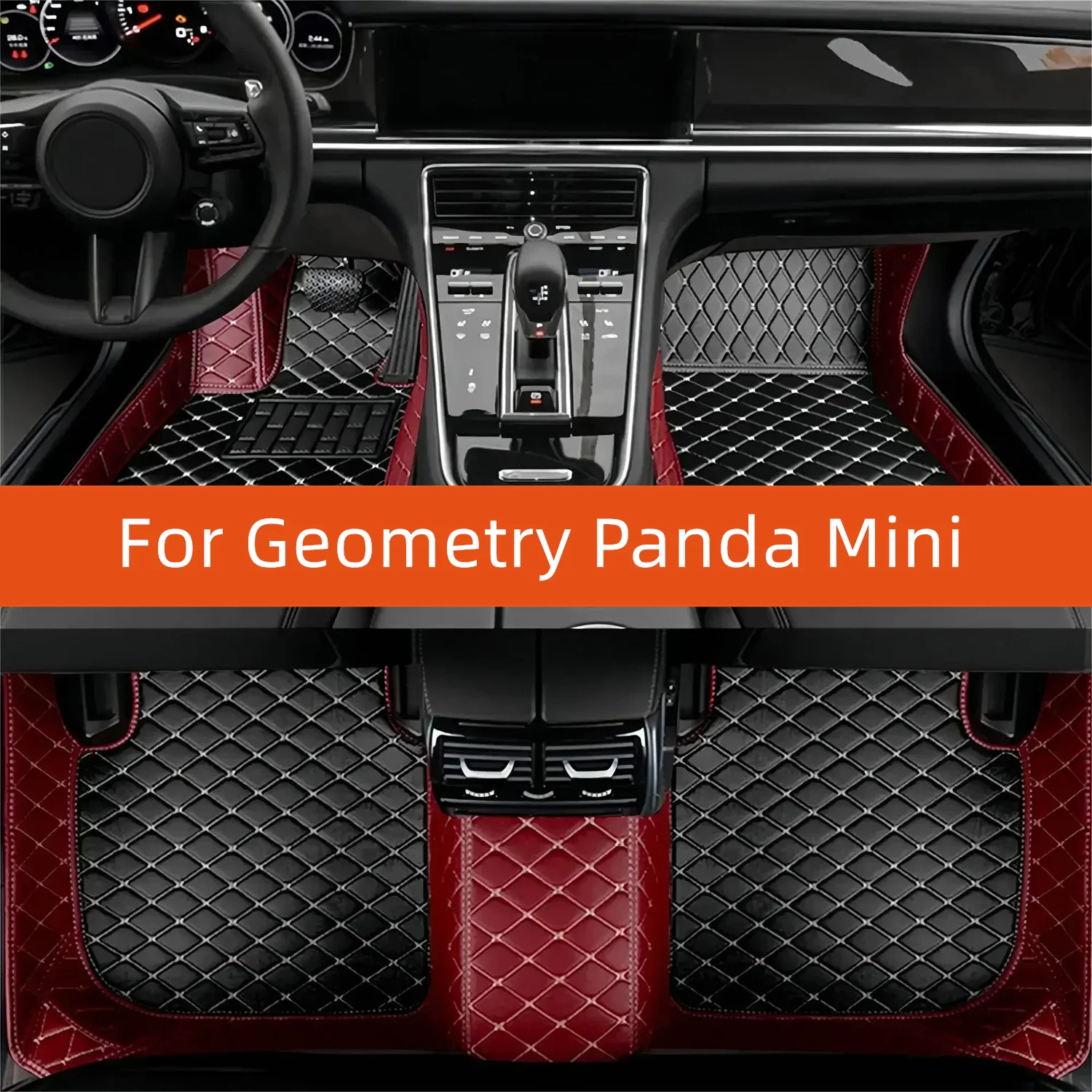 

Custom Leather Car Floor Mat For Geometry Panda Mini 2023 2024 2025 2026 2027 Car Mat Interior Accessories