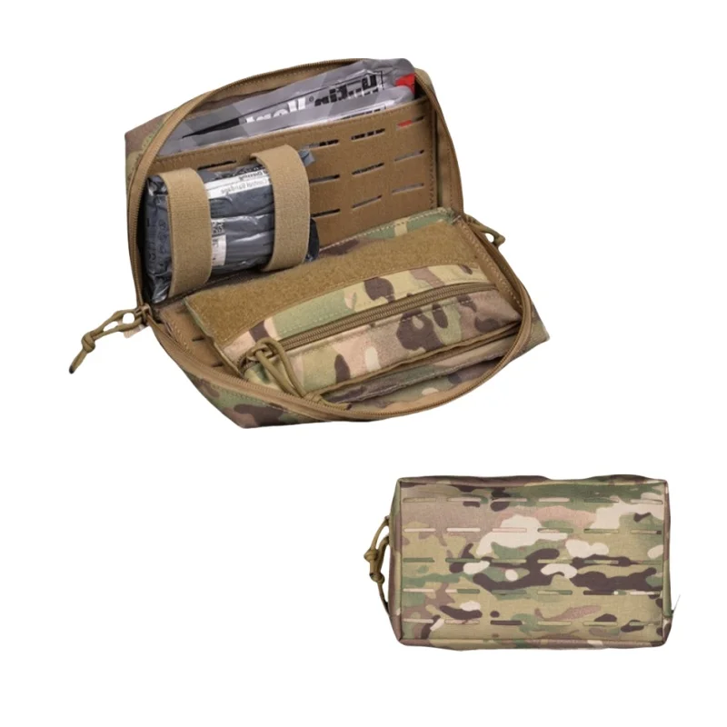 

Rapid-Response Horizontal FAK | Lightweight Battle Belt Mount Pouch | Range & Outdoor Kit