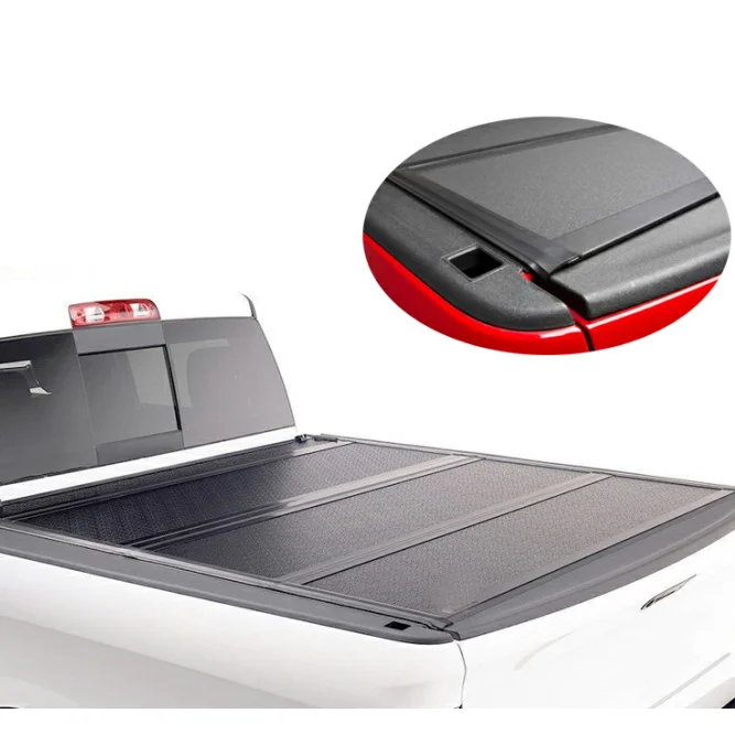 Professional Manufacture Nice Price Waterproof Top Hard Shell Retractable Pickup Truck Cover