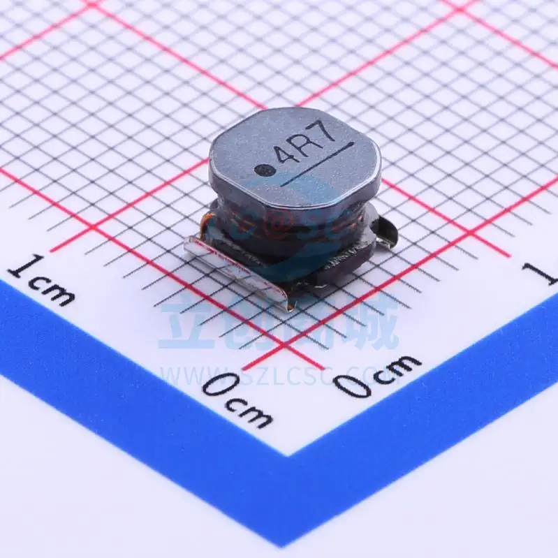 10 قطعة 1255AY-4R7M = P3 سمد الحث القيمة: 4.7: اه دقة + / - 20% تصنيف الحالي: 4 تيار مستمر المقاومة (دكر): 27.6 م Ω
