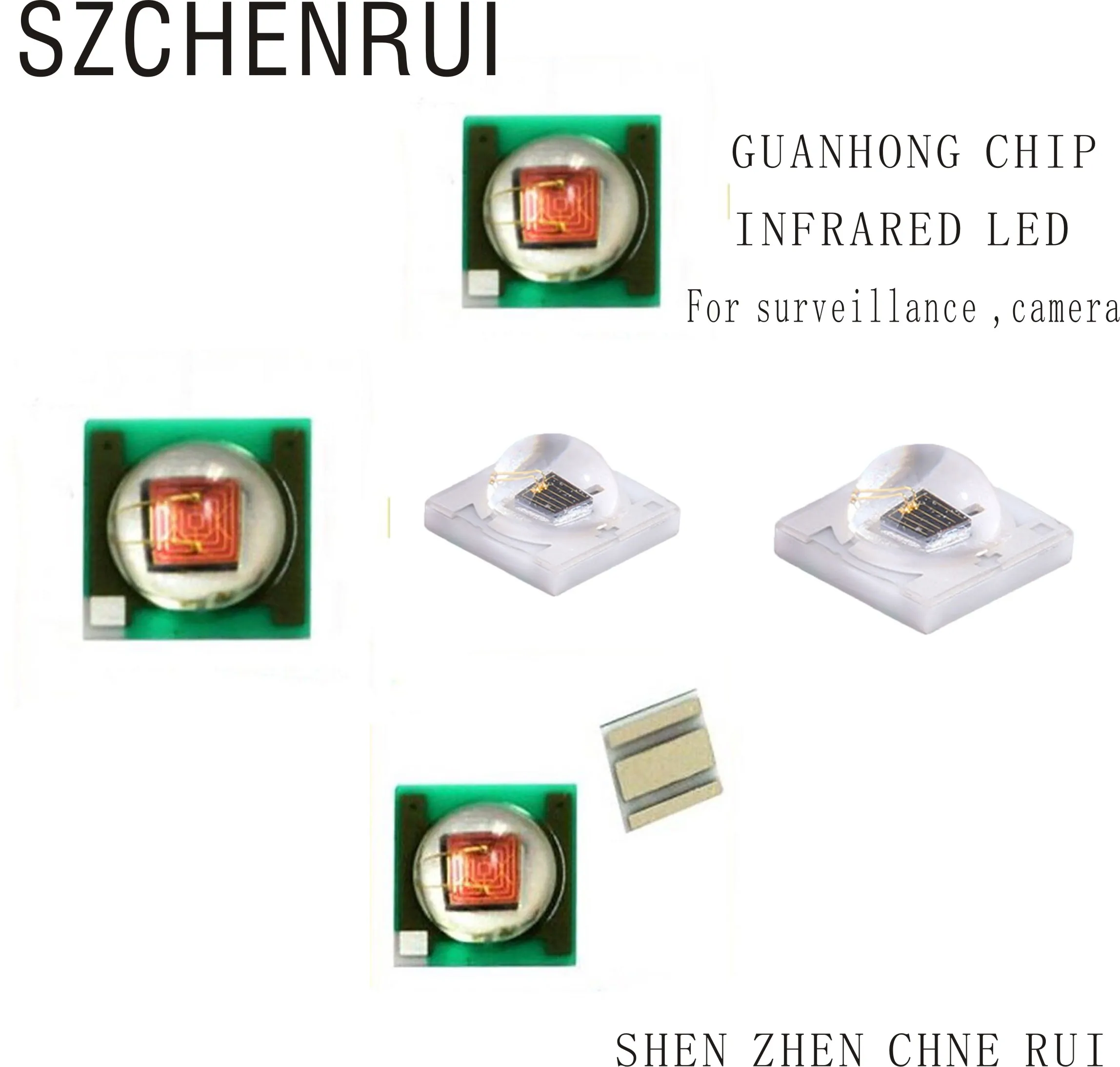 

1000Pcs 3w 3535 SMD LED Red Light 725NM 730NM 740 IR Regulation of plant photosynthesis Gene editing activation