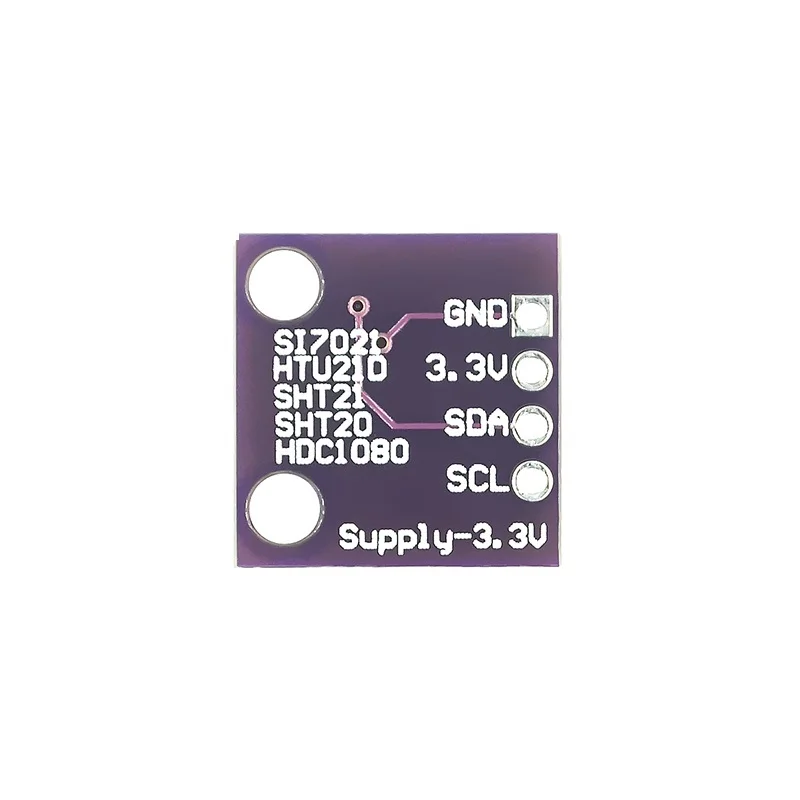 1PCS HDC1080 SHT20 HTU21D Temperature And Humidity Sensor Module I2C Digital High Precision Sensor Module