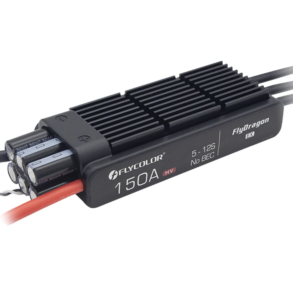 Flycolor 150A ESC Electronic Speed Controll FlyDragon 5-12S HV OPTO for RC hobby Model aircraft Helicopter  For JP EDF motor