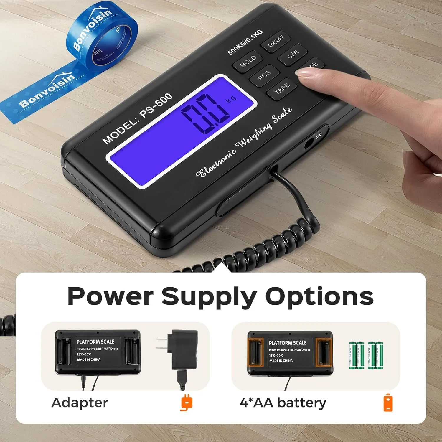 TINDON-X Bilancia antiscivolo per animali domestici 1100 libbre x 0,2 libbre, scala per animali di grandi dimensioni 40,5"x20,8" per cavalli, bovini, pecore, scala per cani veterinari per carichi pesanti
