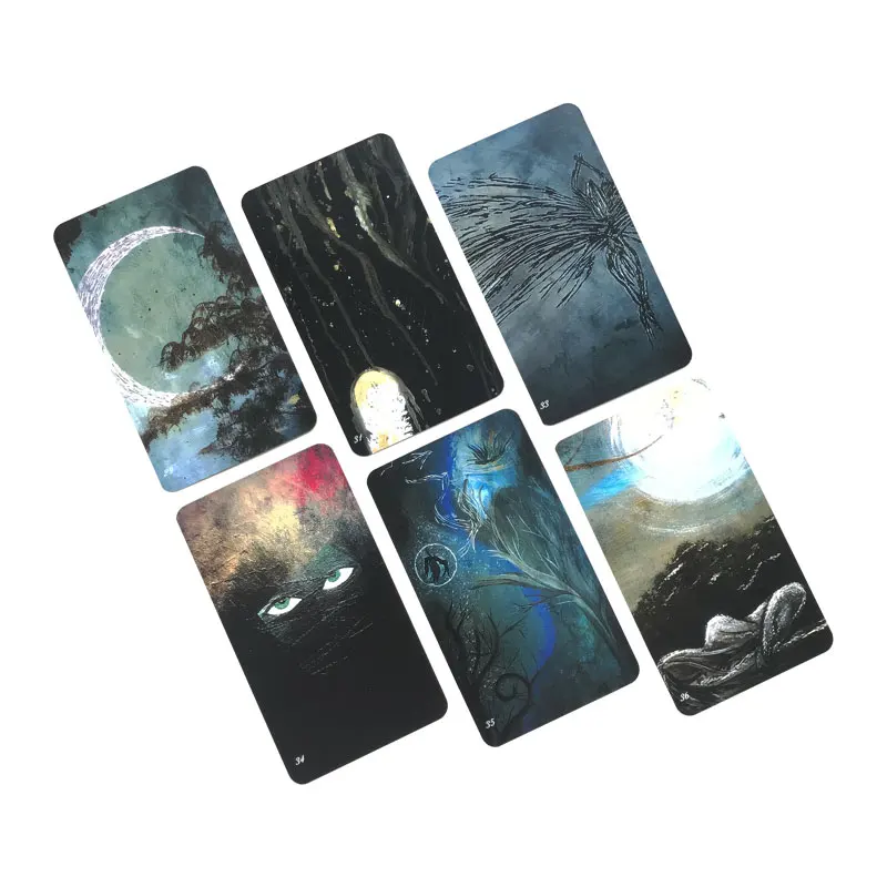 New Tattered Wings Oracle Card Tarot Leisure entertainment games Card, family gatherings Tarot Card, board games Tarot PDF Guide