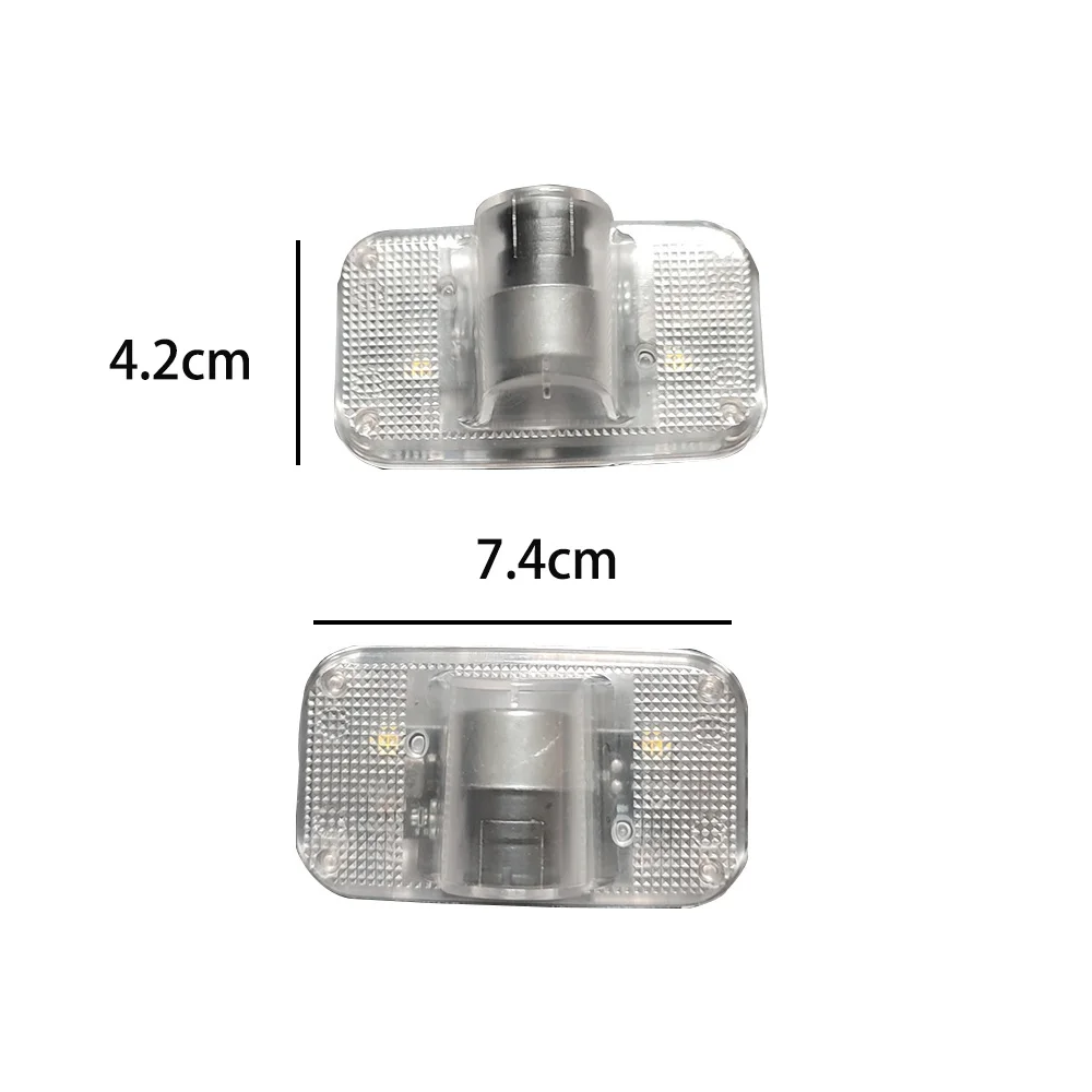 2Pcs LED Car Door Welcome Lights For Nissan Teana J31 2003 2004 2005 2006 2007 2008 Nismo Projector Accessories