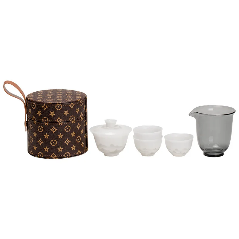 

Ceramic Kuaike Cup Tea Set Gifts Corporate Team Building Activities Companion Gifts Company Opening