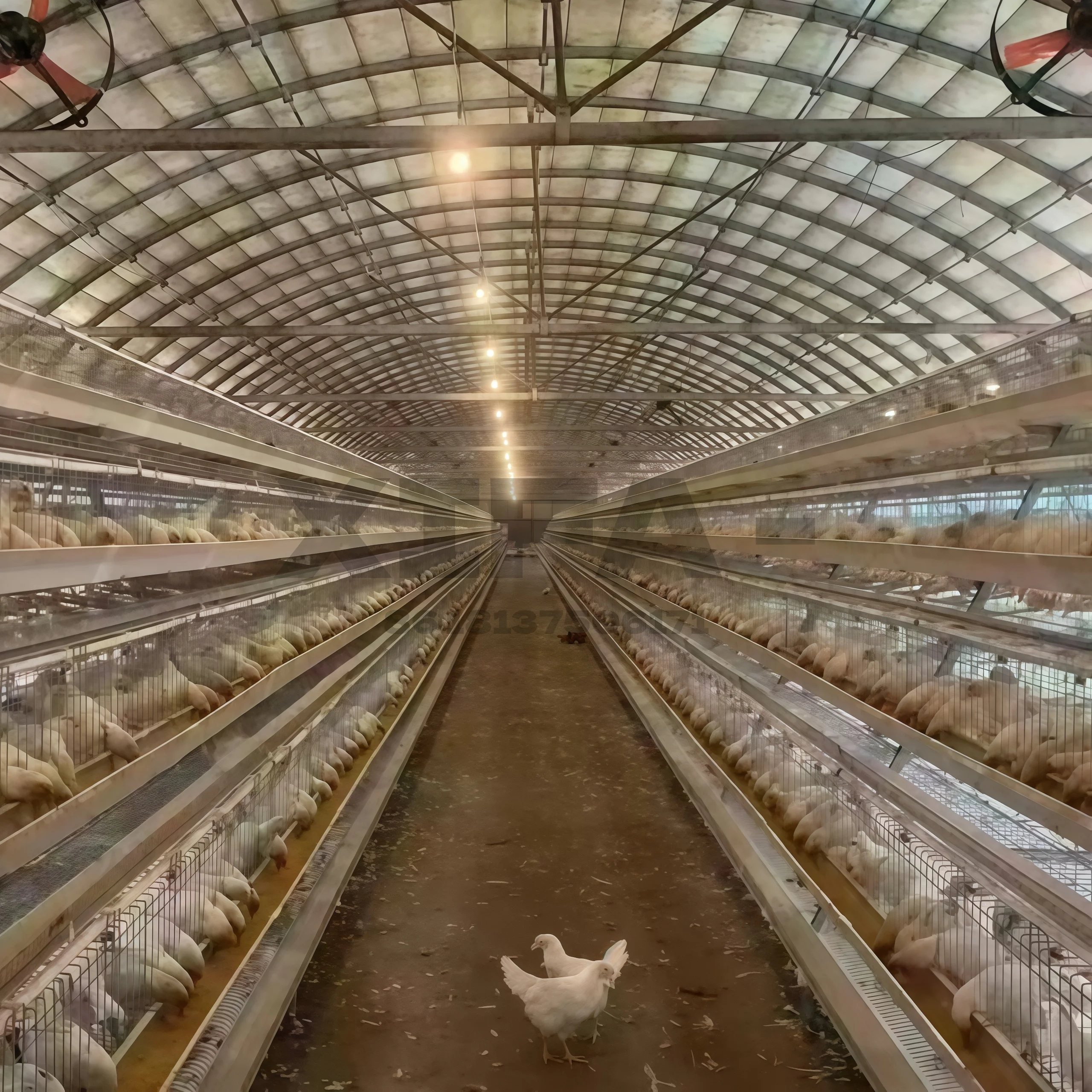 New Movable Chicken Coop With Nesting Boxes For Range Hens Hot Dip Galvanized Easy To Operate