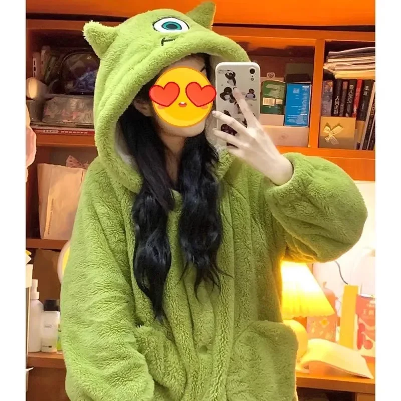 

EE01 Adult Monocular Monster Cosplay Costume Robes Kigurumi Onesie Anime Nightgown Halloween Cartoon Pajamas&0Ww