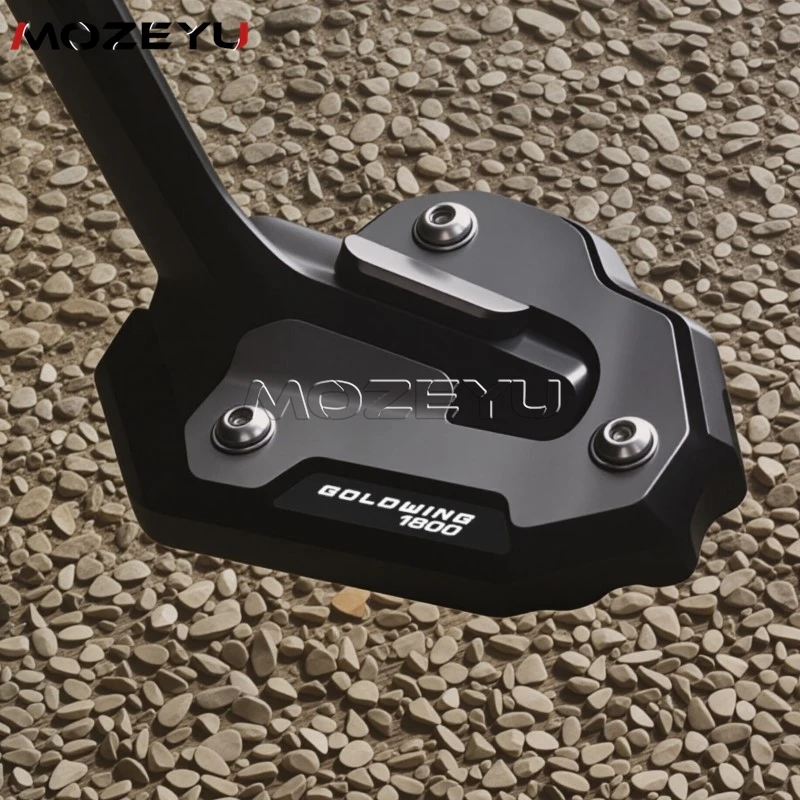 

For Honda Goldwing 1800 GL1800 F6B 2018-2026 Side Stand Extension Gold Wing 1800 GL 1800 2025 2024 2023 Motorcycle Kickstand Pad
